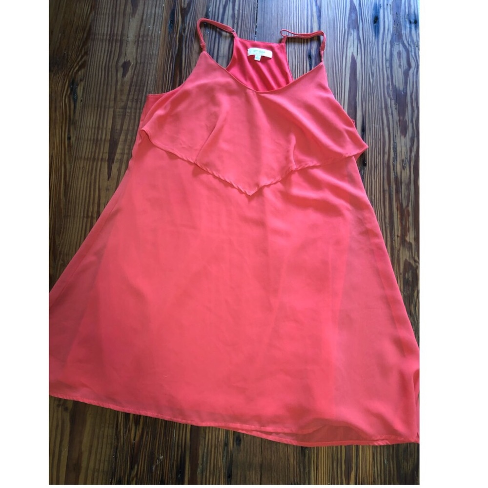 Coral dress